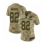 Women's Nike Green Bay Packers #82 J'Mon Moore Limited Camo 2018 Salute to Service NFL Jersey