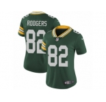 Women's Nike Green Bay Packers #82 Richard Rodgers Vapor Untouchable Limited Green Team Color NFL Jersey