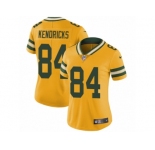 Women's Nike Green Bay Packers #84 Lance Kendricks Limited Gold Rush NFL Jersey