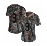 Women's Nike Green Bay Packers #9 DeShone Kizer Limited Camo Rush Realtree NFL Jersey
