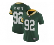 Women's Nike Green Bay Packers #92 Reggie White Vapor Untouchable Limited Green Team Color NFL Jersey