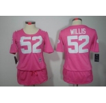 nike women nfl jerseys green bay packers #52 matthews pink[breast cancer awareness]