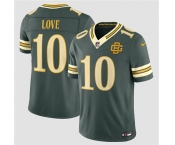 Youth Green Bay Packers #10 Jordan Love Dark Green 2026 Rivalries Collection Limited Football Stitched Jersey