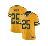 Youth Nike Green Bay Packers #25 Marwin Evans Limited Gold Rush Vapor Untouchable NFL Jersey