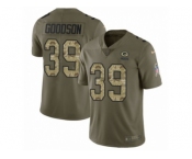 Youth Nike Green Bay Packers #39 Demetri Goodson Limited Olive Camo 2017 Salute to Service NFL Jersey