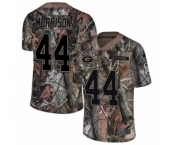 Youth Nike Green Bay Packers #44 Antonio Morrison Limited Camo Rush Realtree NFL Jersey
