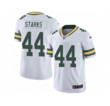 Youth Nike Green Bay Packers #44 James Starks Limited White Rush NFL Jersey