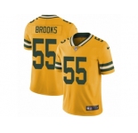 Youth Nike Green Bay Packers #55 Ahmad Brooks Limited Gold Rush Vapor Untouchable NFL Jersey