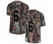Youth Nike Green Bay Packers #6 JK Scott Limited Camo Rush Realtree NFL Jersey