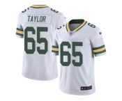 Youth Nike Green Bay Packers #65 Lane Taylor Limited White Rush NFL Jersey