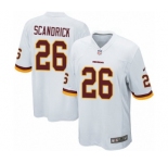 Men's Nike Washington Redskins #26 Orlando Scandrick Game White NFL Jersey