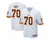 Men's Nike Washington Redskins #70 Sam Huff Game White NFL Jersey