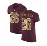 Men's Nike Washington Redskins #26 Orlando Scandrick Burgundy Red Alternate Vapor Untouchable Elite Player NFL Jersey