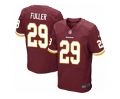 Men's Nike Washington Redskins #29 Kendall Fuller Elite Burgundy Red Team Color NFL Jersey