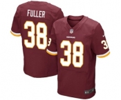 Men's Nike Washington Redskins #38 Kendall Fuller Elite Burgundy Red Team Color NFL Jersey