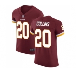 Men's Washington Redskins #20 Landon Collins Burgundy Red Team Color Vapor Untouchable Elite Player Football Jersey