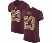 Men's Washington Redskins #23 Bryce Love Burgundy Red Alternate Vapor Untouchable Elite Player Football Jersey