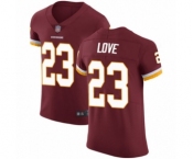 Men's Washington Redskins #23 Bryce Love Burgundy Red Team Color Vapor Untouchable Elite Player Football Jersey