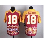 Nike Washington Redskins #18 Josh Doctson Burgundy Red Men's Stitched NFL Elite Noble Fashion Jersey
