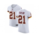 Nike Washington Redskins #21 Sean Taylor White Men Stitched NFL Vapor Untouchable Elite Jersey