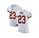 Nike Washington Redskins #23 DeAngelo Hall White Men Stitched NFL Vapor Untouchable Elite Jersey