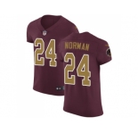 Nike Washington Redskins #24 Josh Norman Burgundy Red Alternate Men Stitched NFL Vapor Untouchable Elite Jersey