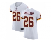 Nike Washington Redskins #26 Bashaud Breeland White Men Stitched NFL Vapor Untouchable Elite Jersey