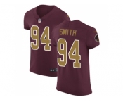 Nike Washington Redskins #94 Preston Smith Burgundy Red Alternate Men Stitched NFL Vapor Untouchable Elite Jersey