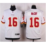 nike nfl jerseys washington redskins #16 mccoy white[Elite][mccoy]