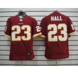 nike nfl jerseys washington redskins #23 hall red[elite]