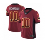 Men's Nike Washington Redskins #10 Paul Richardson Limited Red Rush Drift Fashion NFL Jersey