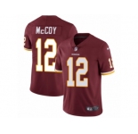 Men's Nike Washington Redskins #12 Colt McCoy Vapor Untouchable Limited Burgundy Red Team Color NFL Jersey