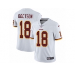 Men's Nike Washington Redskins #18 Josh Doctson Vapor Untouchable Limited White NFL Jersey