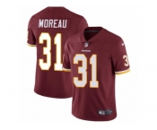 Men's Nike Washington Redskins #31 Fabian Moreau Vapor Untouchable Limited Burgundy Red Team Color NFL Jersey