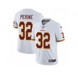 Men's Nike Washington Redskins #32 Samaje Perine Vapor Untouchable Limited White NFL Jersey