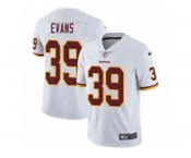 Men's Nike Washington Redskins #39 Josh Evans White Vapor Untouchable Limited Player NFL Jersey