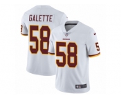 Men's Nike Washington Redskins #58 Junior Galette Vapor Untouchable Limited White NFL Jersey