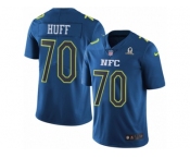 Men's Nike Washington Redskins #70 Sam Huff Limited Blue 2017 Pro Bowl NFL Jersey