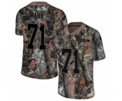 Men's Nike Washington Redskins #71 Charles Mann Limited Camo Rush Realtree NFL Jersey