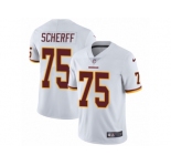 Men's Nike Washington Redskins #75 Brandon Scherff Vapor Untouchable Limited White NFL Jersey