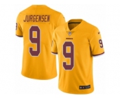 Men's Nike Washington Redskins #9 Sonny Jurgensen Limited Gold Rush NFL Jersey