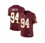 Men's Nike Washington Redskins #94 Preston Smith Vapor Untouchable Limited Burgundy Red Team Color NFL Jersey