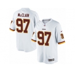 Men's Nike Washington Redskins #97 Terrell McClain Limited White NFL Jersey