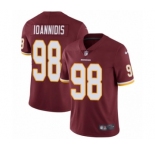 Men's Nike Washington Redskins #98 Matt Ioannidis Burgundy Red Team Color Vapor Untouchable Limited Player NFL Jersey