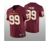 Men's Washington Football Team Red #99 Chase Young Vapor Untouchable Limited Stitched Football Jersey