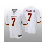 Men's Washington Football Team White #7 Dwayne Haskins Jr. Vapor Untouchable Limited Stitched Football Jersey