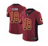 Men's Washington Redskins #18 Trey Quinn Limited Red Rush Drift Fashion Football Jersey