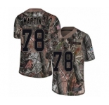 Men's Washington Redskins #78 Wes Martin Limited Camo Rush Realtree Football Jersey