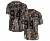Men's Washington Redskins #94 Da'Ron Payne Limited Camo Rush Realtree Football Jersey