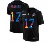 Washington Redskins #17 Terry McLaurin Men's Nike Multi-Color Black 2020 NFL Crucial Catch Vapor Untouchable Limited Jersey